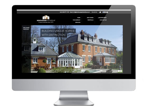 Property Web Design for Property Developer in Kent