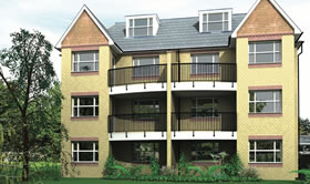 CGI and 3D Design of new apartments in Beckenham, Kent